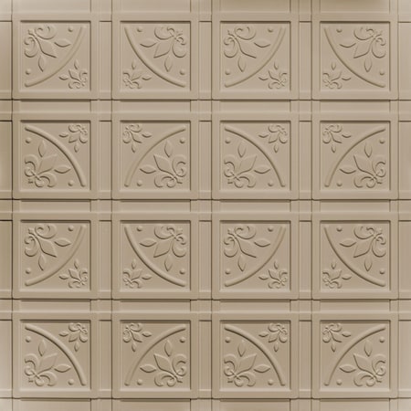 Ceilume Lafayette 2ft x 2ft Latte Ceiling Tile V3-LAF-22LAO